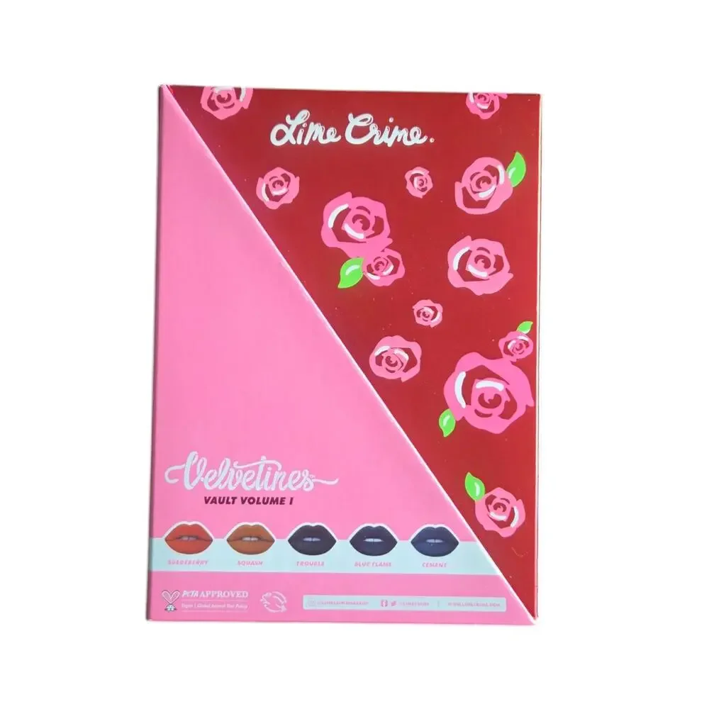 Lime Crime Velvetines Vault Volume 1 - 5 Piece Liquid Matte Lipstick Set - DMGD